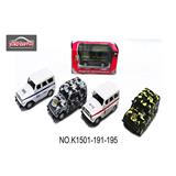 OBL10356808 - 1:43俄罗斯吉普回力合金车（5款混装）