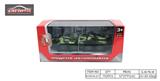 OBL10356838 - 1:43 军事回力合金车 迷彩绿