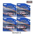 OBL10357054 - 1:64俄文回力合金车白色03四款混装