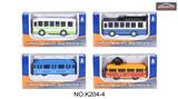 OBL10357061 - 1:64俄文回力合金车巴士四款混装