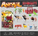 OBL10357662 - 动物+单开围栏门组合