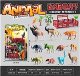 OBL10357663 - 动物+单开围栏门组合