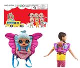 OBL10357819 - 高档大蝴蝶背包OMG.LOL高档1比1 16寸玻璃眼珠头全搪胶Glitter Babyz 惊喜星尘宝宝带4声音功能描述【娃娃带喝水尿尿】