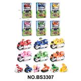 OBL10357921 - 汪汪队狗狗回力摩托车(全套组合)