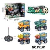 OBL10358295 - 四通带灯光恐龙运输车
（27Mhz不包电）