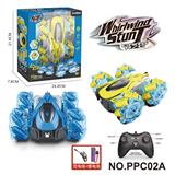 OBL10358315 - 灯光音乐双面侧行特技车
（2.4G包电）