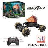 OBL10358371 - 1:18 动物系列侧行攀爬车（2.4G包电）