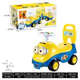OBL10358576 - 小黄人滑行童车   （音乐方向盘）