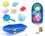 OBL10359343 - 洗澡捕鱼玩具(8件套庄)