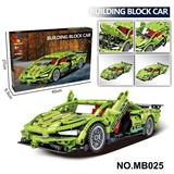 OBL10360823 - DIY拼装积木车 新款科技件回力车