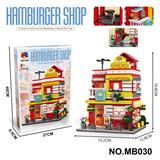 OBL10360828 - DIY拼装积木 汉堡店