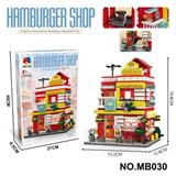 OBL10360906 - DIY拼装积木 汉堡店