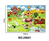 OBL10361466 - 蒙氏儿童早教益智农场墙挂故事板