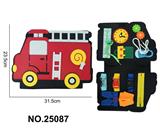 OBL10361511 - 蒙氏儿童早教益智单页消防车毛毡板