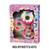 OBL10362216 - 独角兽甜甜圈2层彩妆组合
