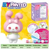 OBL10363134 - DIY彩绘存钱罐-蜜桃兔