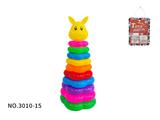 OBL10363348 - 10层花型彩虹套圈（兔子)