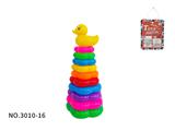 OBL10363349 - 10层花型彩虹套圈（大黄鸭)