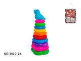 OBL10363355 - 10层花型彩虹套圈(海狮)