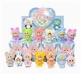 OBL10364411 - 展示盒12只庄植绒摆件
娃三岁二代        混色混款