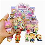 OBL10364485 - 展示盒12只庄软胶电镀镭射钥匙扣挂件
拉布布
混色混款