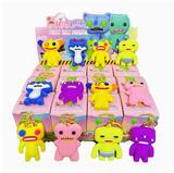 OBL10364486 - 展示盒12只庄软胶大号钥匙扣挂件
大号萌芽怪兽
(金色钥匙扣）
混色混款