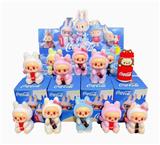 OBL10364509 - 展示盒12只庄软胶植绒手机绳挂件        大号可乐拉布布
混色混款蓝包装