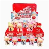 OBL10364510 - 展示盒12只庄软胶植绒手机绳挂件        大号可乐拉布布
混色混款蓝包装