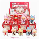 OBL10364511 - 展示盒12只庄软胶植绒手机绳挂件        大号滑板可乐拉布布
混色混款蓝包装