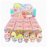 OBL10364512 - 展示盒12只庄软胶植绒手机绳挂件        大号爱神的眼泪
混色混款蓝包装