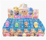 OBL10364513 - 展示盒24只庄软胶植绒手机绳挂件        帽子魔法师拉布布
混色混款