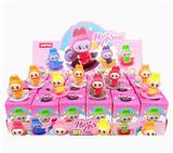 OBL10364515 - 展示盒24只庄软胶植绒手机绳挂件        木马拉布布
混色混款