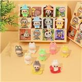 OBL10364526 - 软胶挂件 12入洞洞乐
 拉布布
 混色混款
 14克植绒