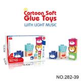 OBL10364756 - BB叫硅胶卡通婴儿叠叠乐玩具