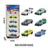 OBL10365776 - 1:64合金车（赛车,跑车，肌肉车）6只装