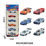 OBL10365777 - 1:64合金车（赛车,跑车，肌肉车）6只装