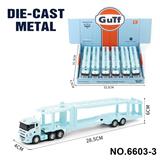 OBL10366427 - 1：64斯堪尼亚双层平板合金拖车