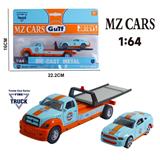 OBL10366484 - 1：64平板运输合金车