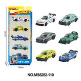 OBL10366662 - 6款1:64风火轮合金车5只装