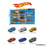 OBL10366664 - 6款1:64风火轮合金车10只装