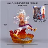 OBL10367179 - (白衣)5寸坐姿路飞莲花底座(开窗盒装)