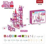 OBL10367468 - 公主主题磁力滑道系列
（7.5CM）Magnetic Tiles
Marble Roller-Castle