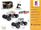 OBL10368038 - 跨境电商密盒枪型1:16两款吉普车混装 攀爬车（不包电）