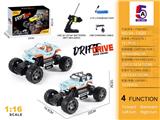 OBL10368039 - 跨境电商密盒枪型1:16两款吉普车混装 攀爬车（包电）