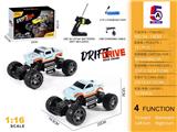 OBL10368041 - 跨境电商密盒枪型1:16两款皮卡混装 攀爬车（包电）