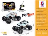 OBL10368042 - 跨境电商密盒枪型1:16两款越野混装 攀爬车（不包电）