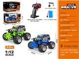 OBL10368256 - 1:12五通2.4G越野PVC带灯光车（包电）