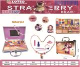 OBL10370321 - 草莓熊美妆彩妆眼影大号铝箱