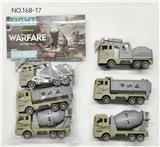 OBL10370374 - 3只装回力军事工程车