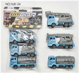 OBL10370381 - 3只装回力警察工程车